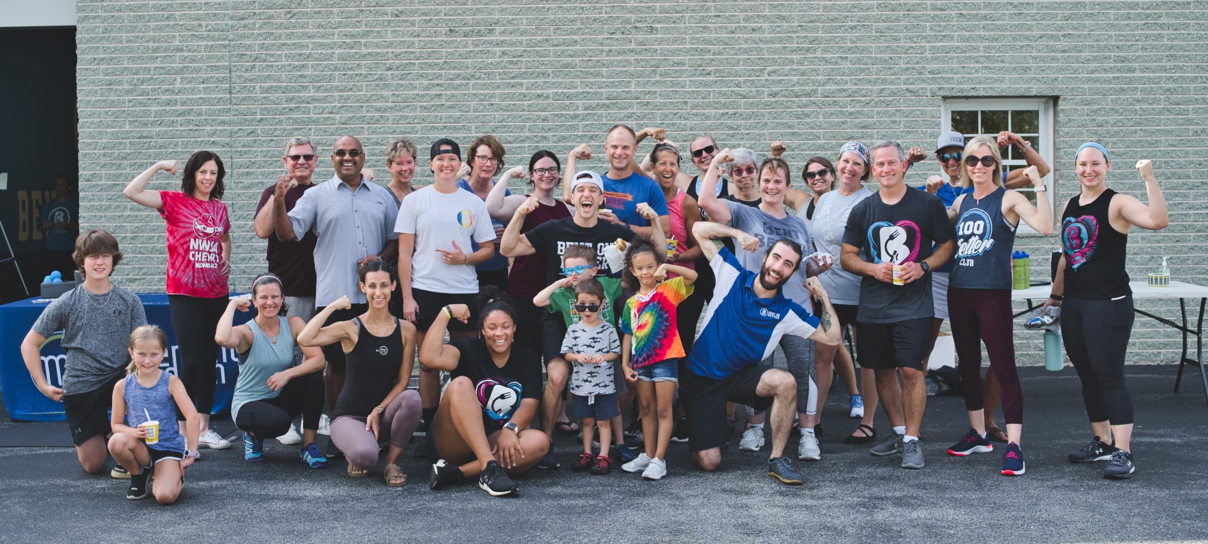 a group photo of Bent On Better members